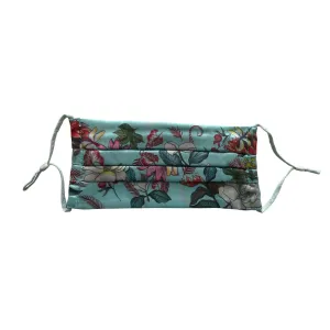 100% Silk Pleated Face Covering - 3303