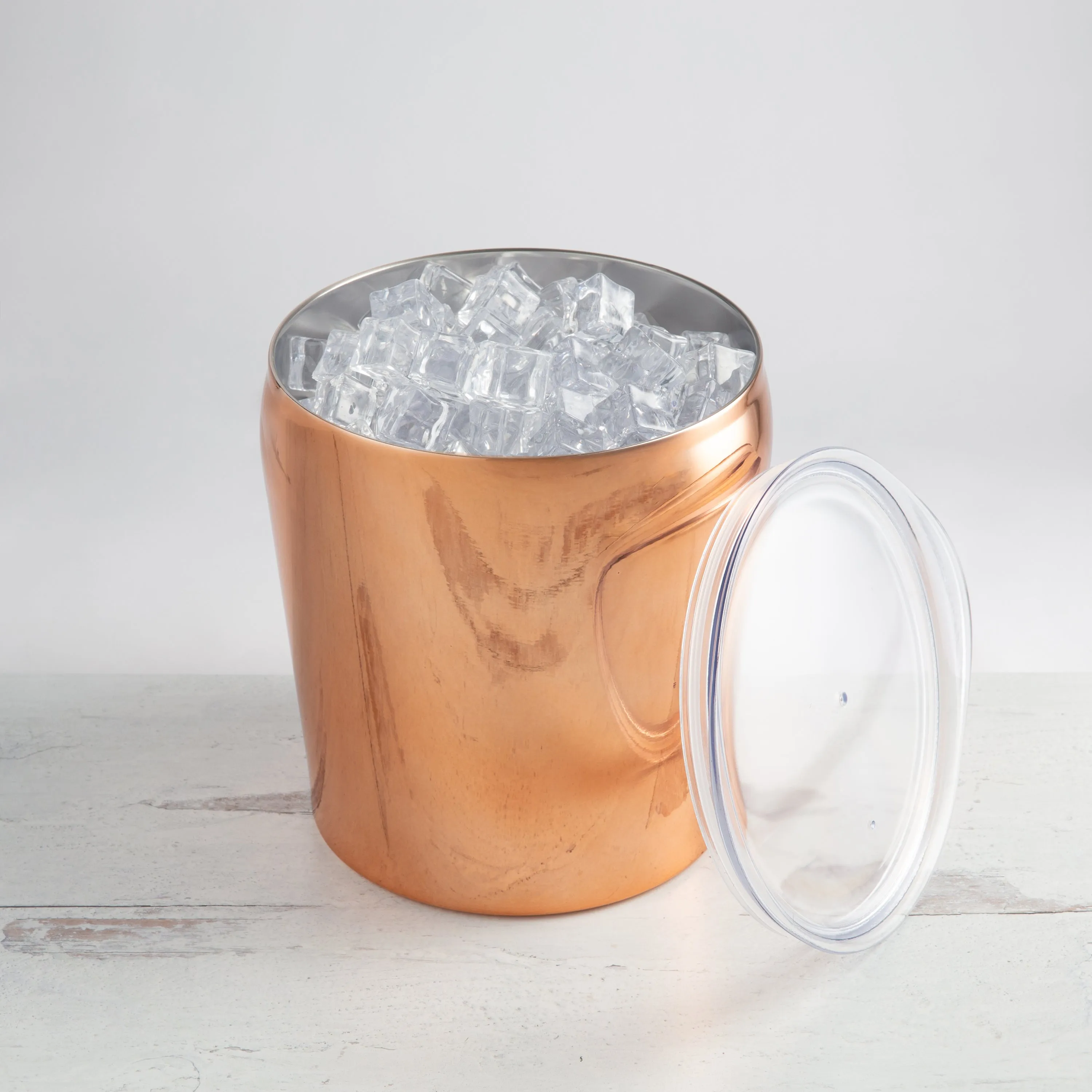 3 Quart Copper Insulated Ice Bucket
