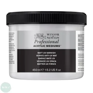 Acrylic Varnish Winsor & Newton Professional-  450ML MATT UV Resistant