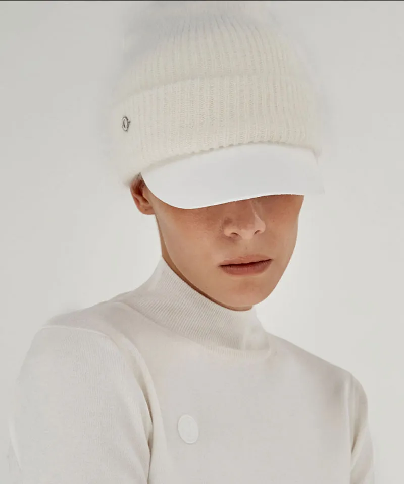 Anell Golf Classic Band Visor - White