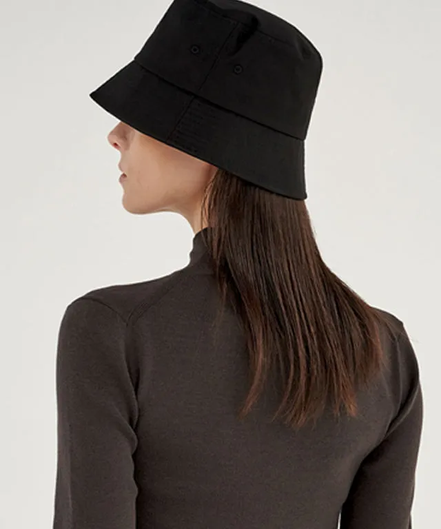 Anell Golf Cotton Classic Bucket Hat - Black