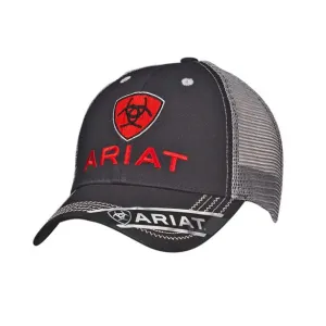 Ariat® Men's Red Logo Ball Cap