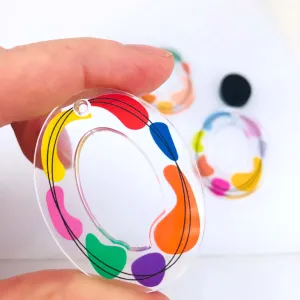 Artsy Ovals 2 pair Set