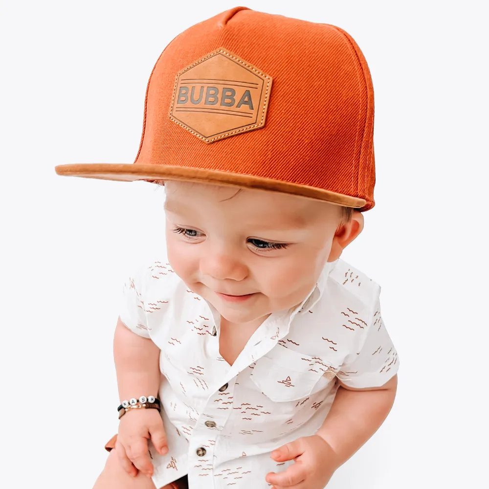 BUBBA Jameson Orange Trucker Hat