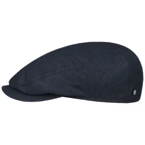 Classic Herringbone Flat Cap by Stetson