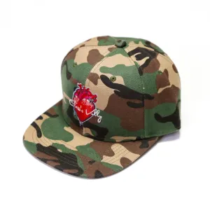 Classic Vally Heart Snapback - Camo