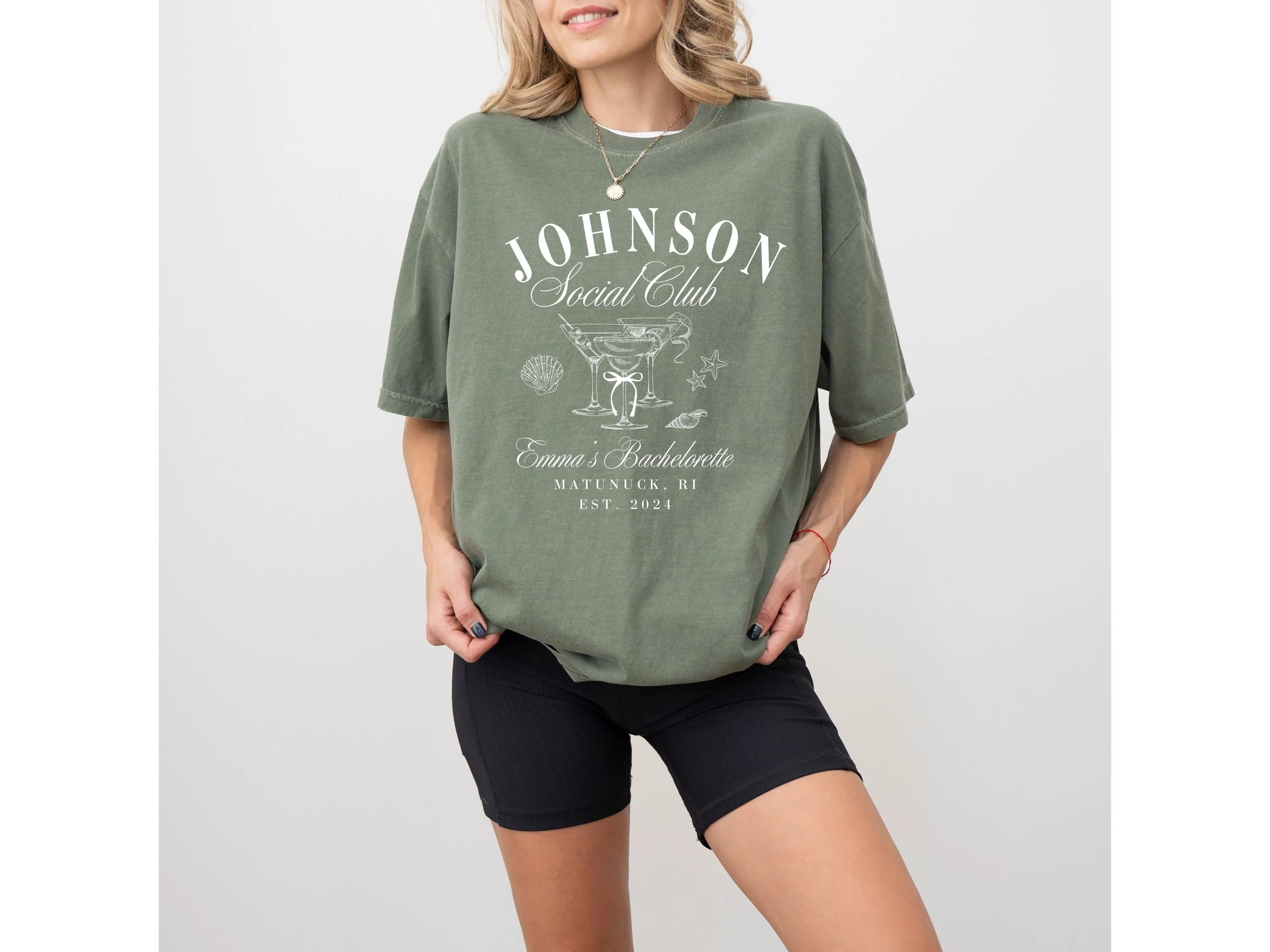 Coastal Bachelorette Party Shirts for Bridesmaids