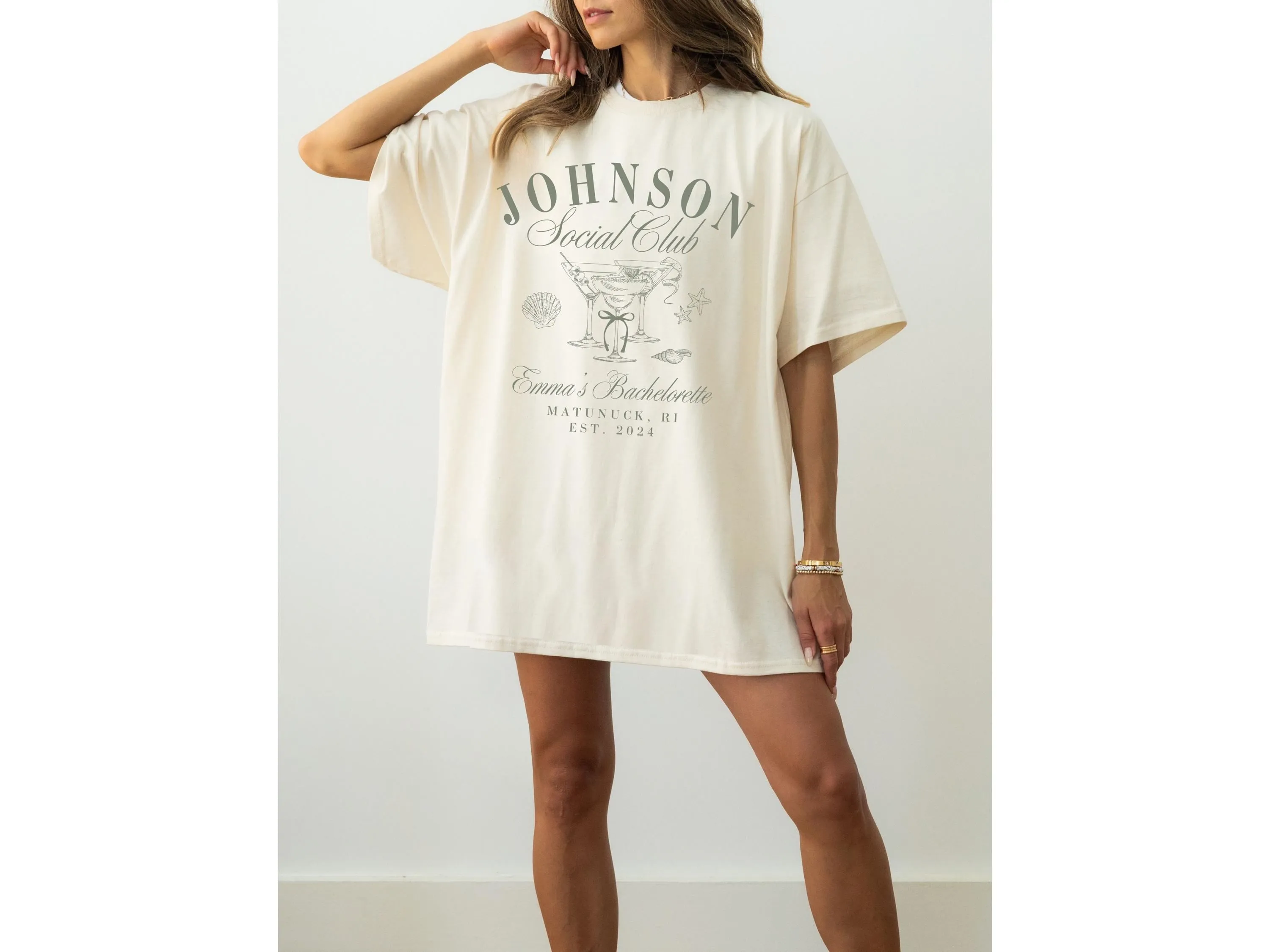 Coastal Bachelorette Party Shirts for Bridesmaids