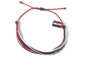 Croatian Friendship Bracelet Croatia Flag Style