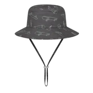 Dozer Reversible Bucket Hat - Gawler  Charcoal