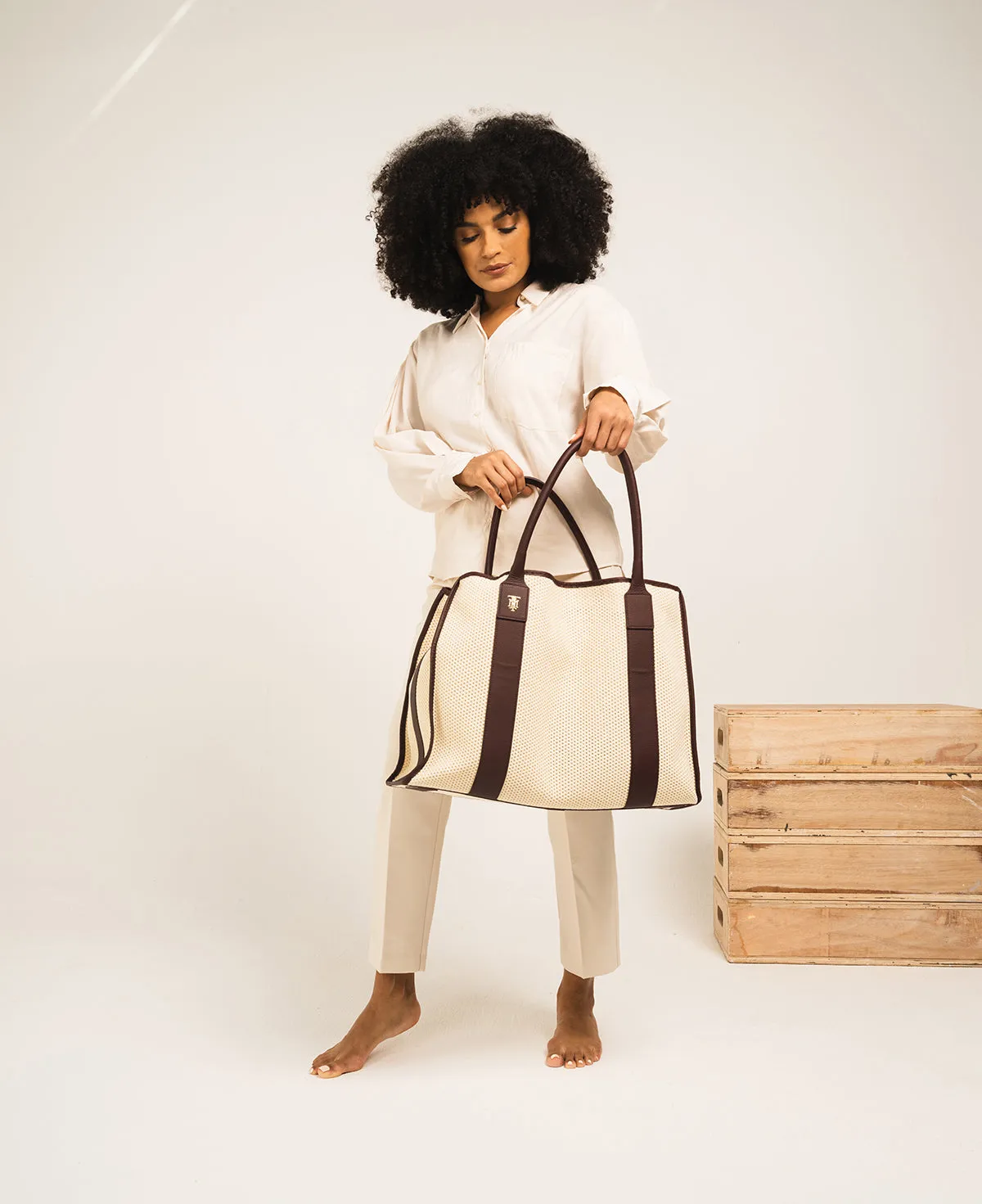 ELEKTRA BAG LARGE BROWN