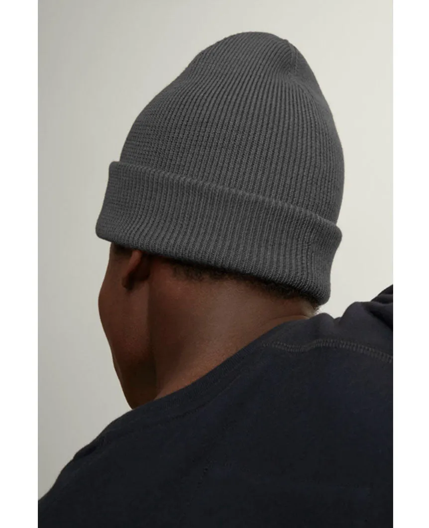 Emblem Rib Toque Iron Grey