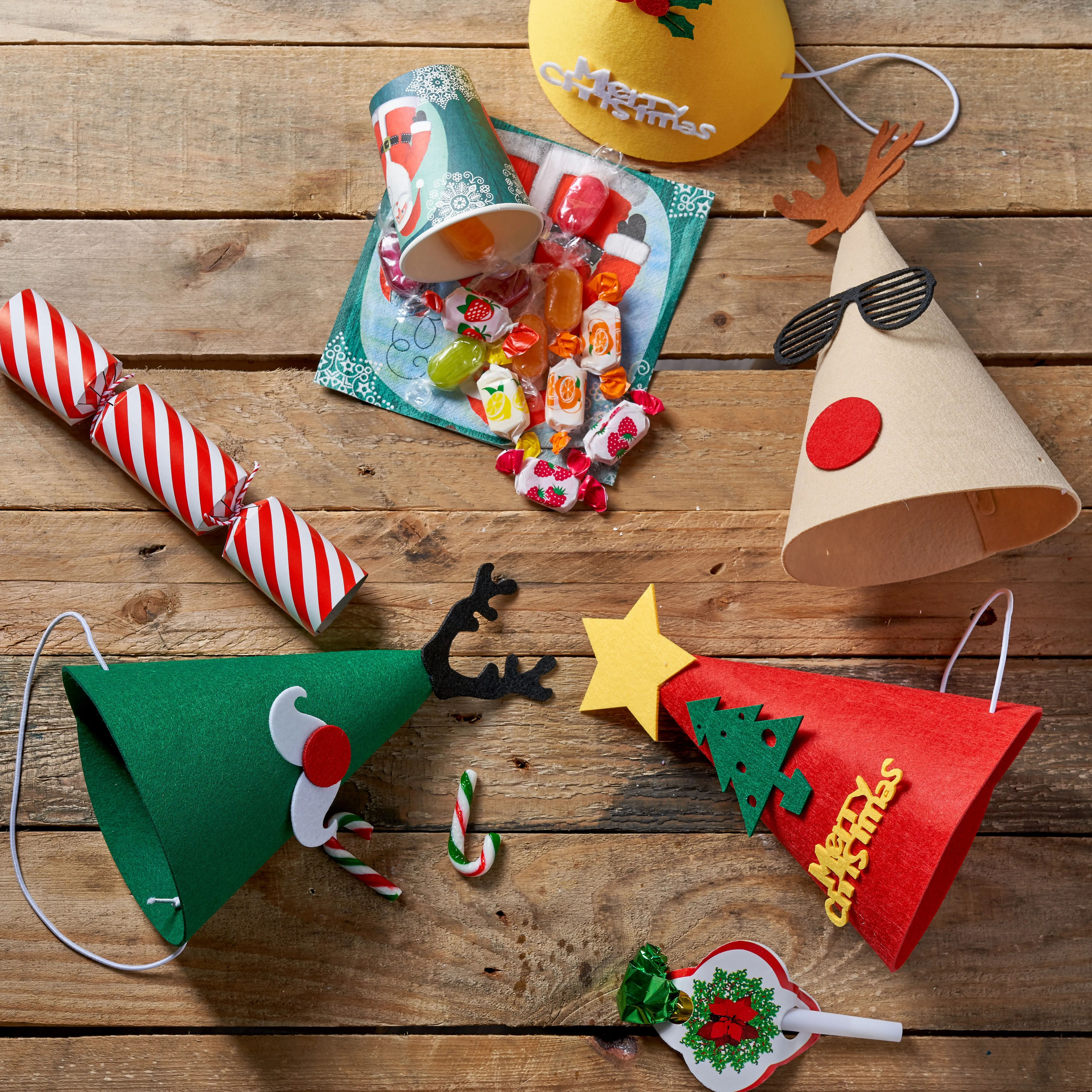 Festive Christmas Party Hats