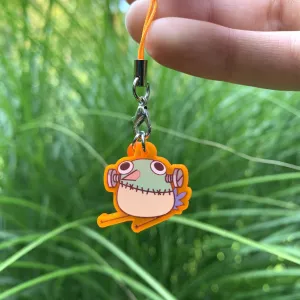 Frankenbird UV Reactive Acrylic Phone Charm