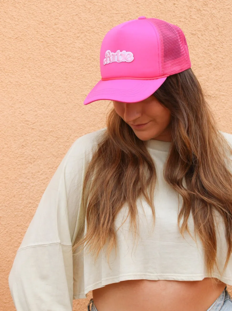 Hot Pink Barbie Trucker Hat