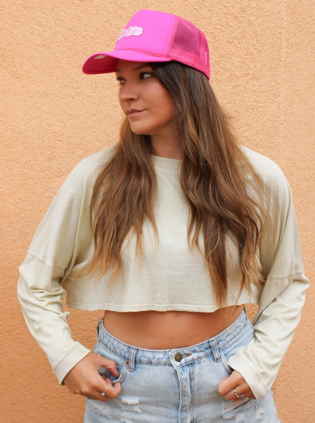Hot Pink Barbie Trucker Hat