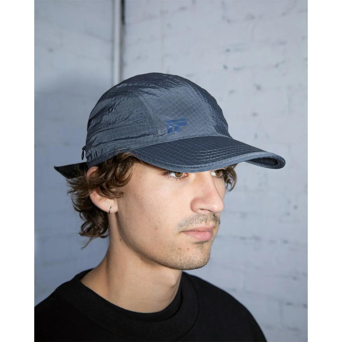 Ichpig - Ripstop Stash 4 Panel Hat Steel