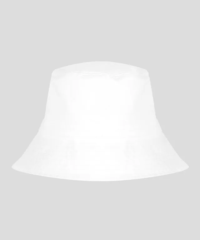 KANDINI Logo Bucket Hat - White