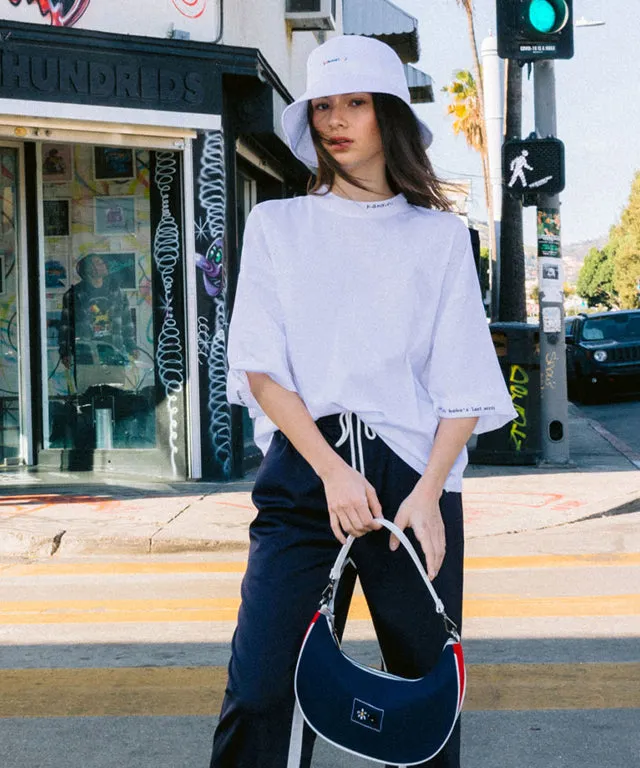 KANDINI Logo Bucket Hat - White