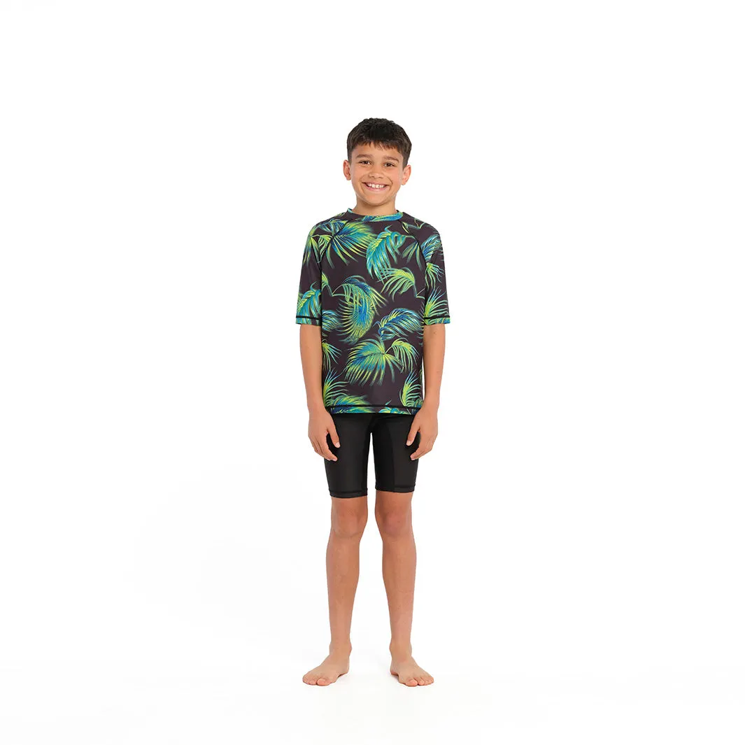 Kids Palm Breeze SS Rashie
