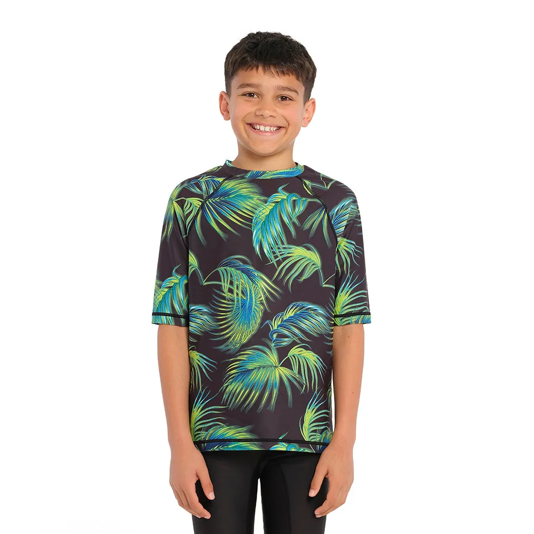Kids Palm Breeze SS Rashie