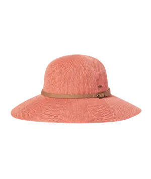 Leslie Wide Brim Sun Protection Hat in Melon