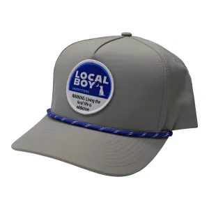 Local boy Men's Peppermint High-Crown Rope Hat