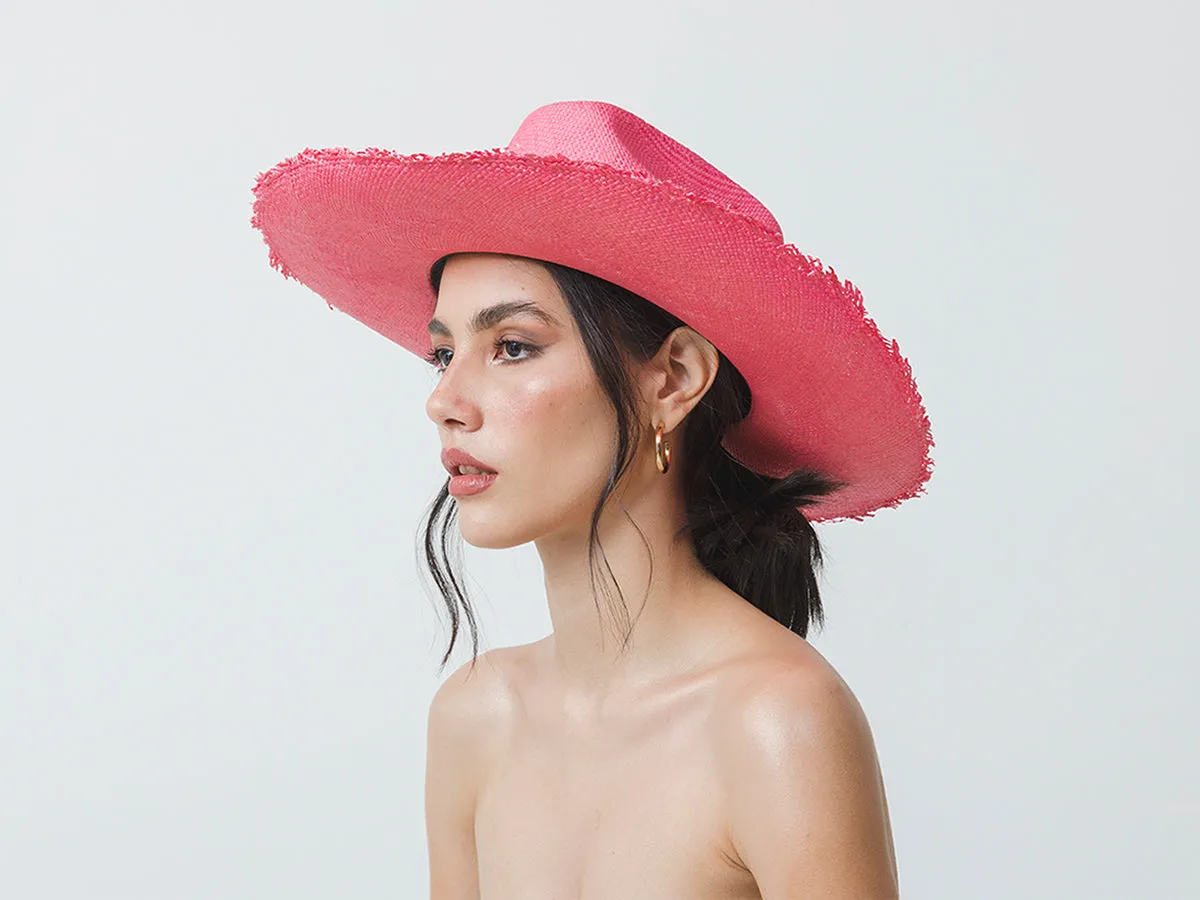 Long Brim Texas Hat With Tucuman