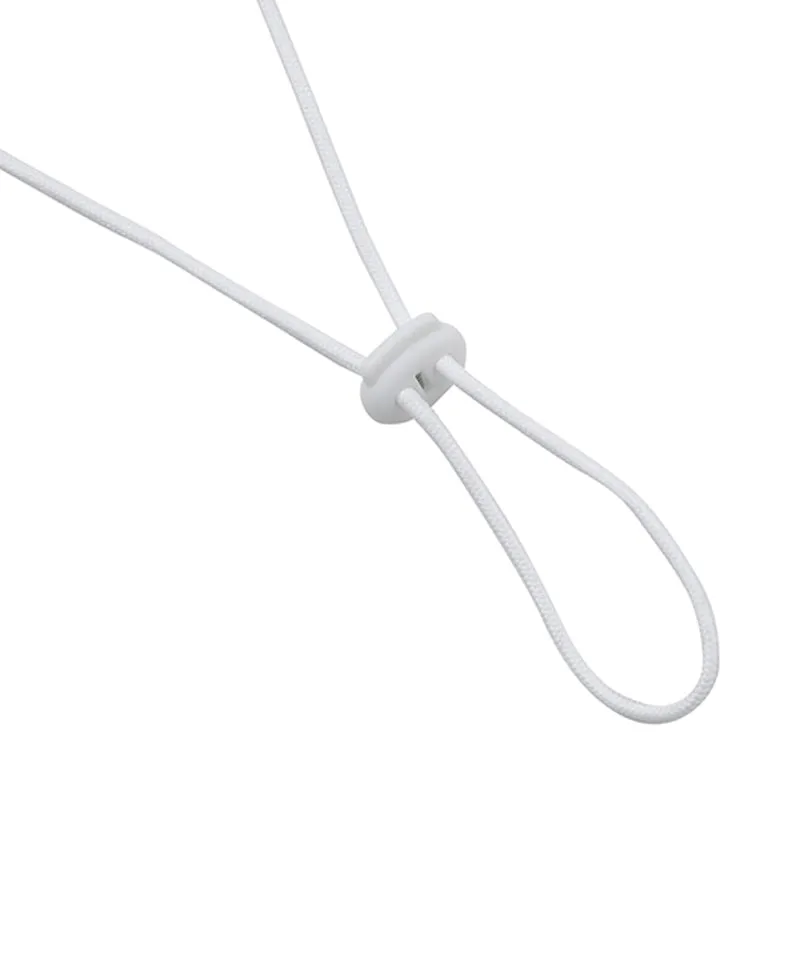 MACKY Golf: Daisy String Bucket Hat - White