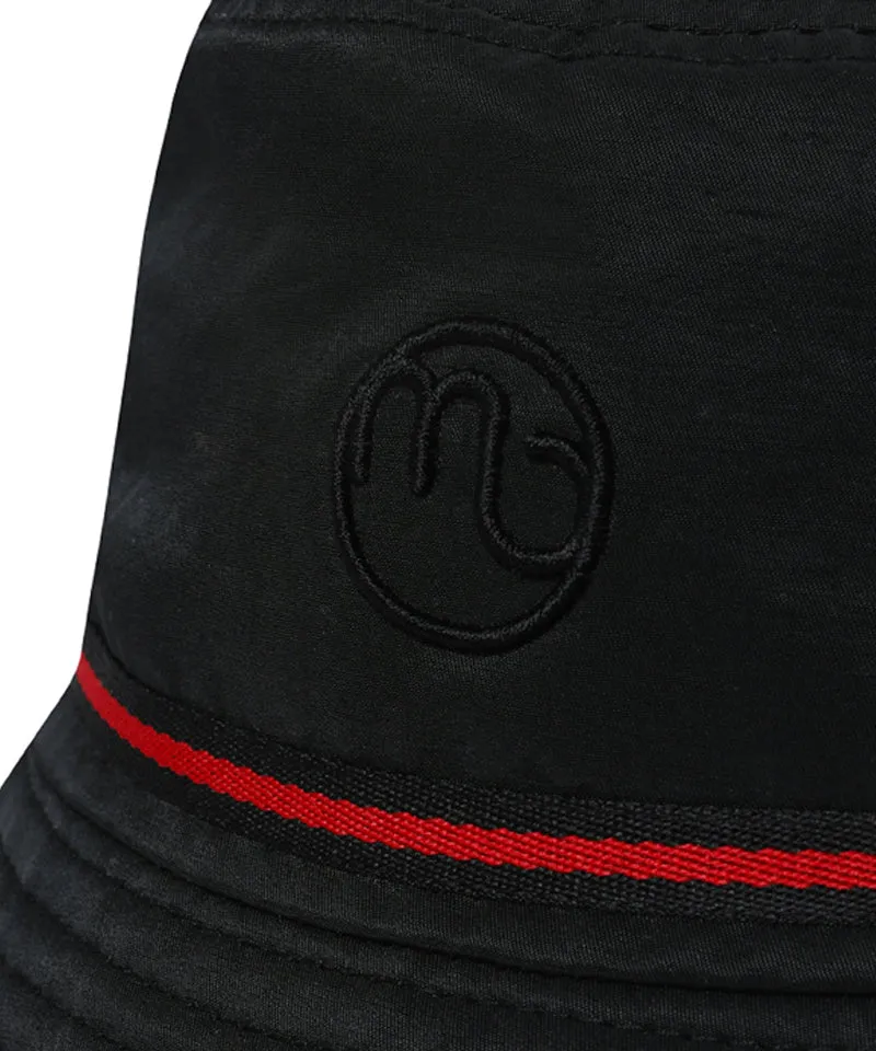 MACKY Golf: Line String Bucket Hat - Black