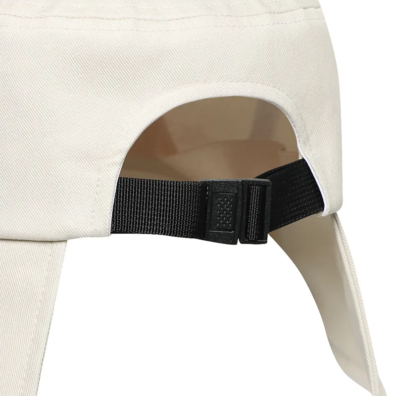 Monday Flow Ponytail Bucket Hat - Light Beige