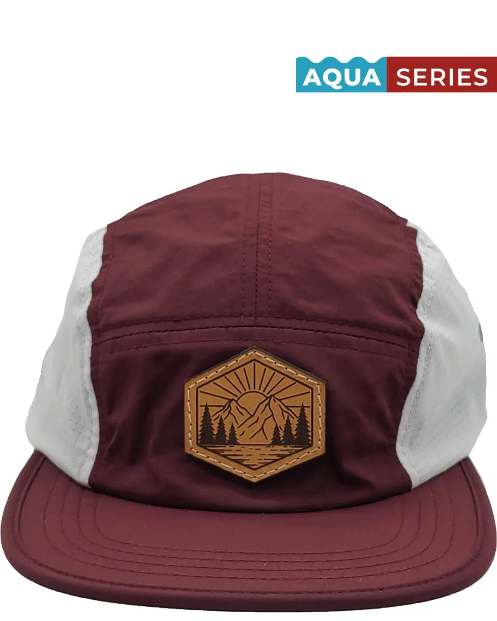 Mountain Sunrise Hat | Aqua Series