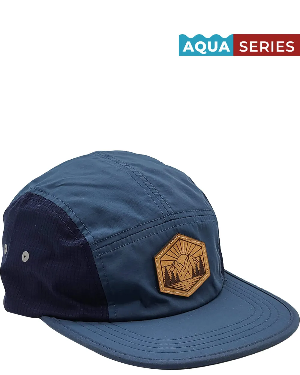 Mountain Sunrise Hat | Aqua Series