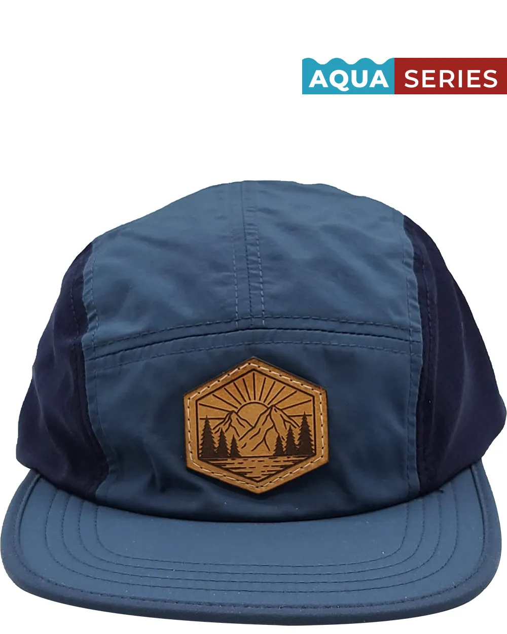 Mountain Sunrise Hat | Aqua Series