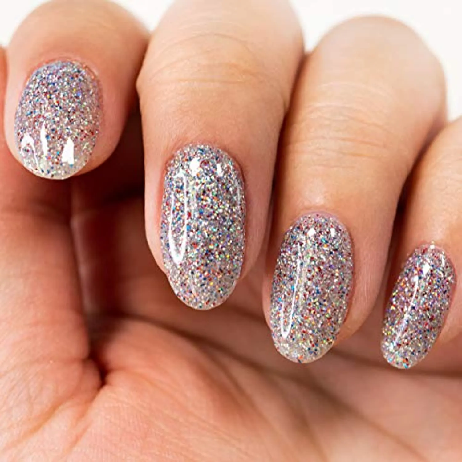 Nail DIP Powder, Glitter Color Collection, Dipping Acrylic For Any Kit or System by DipWell (GL - 16)