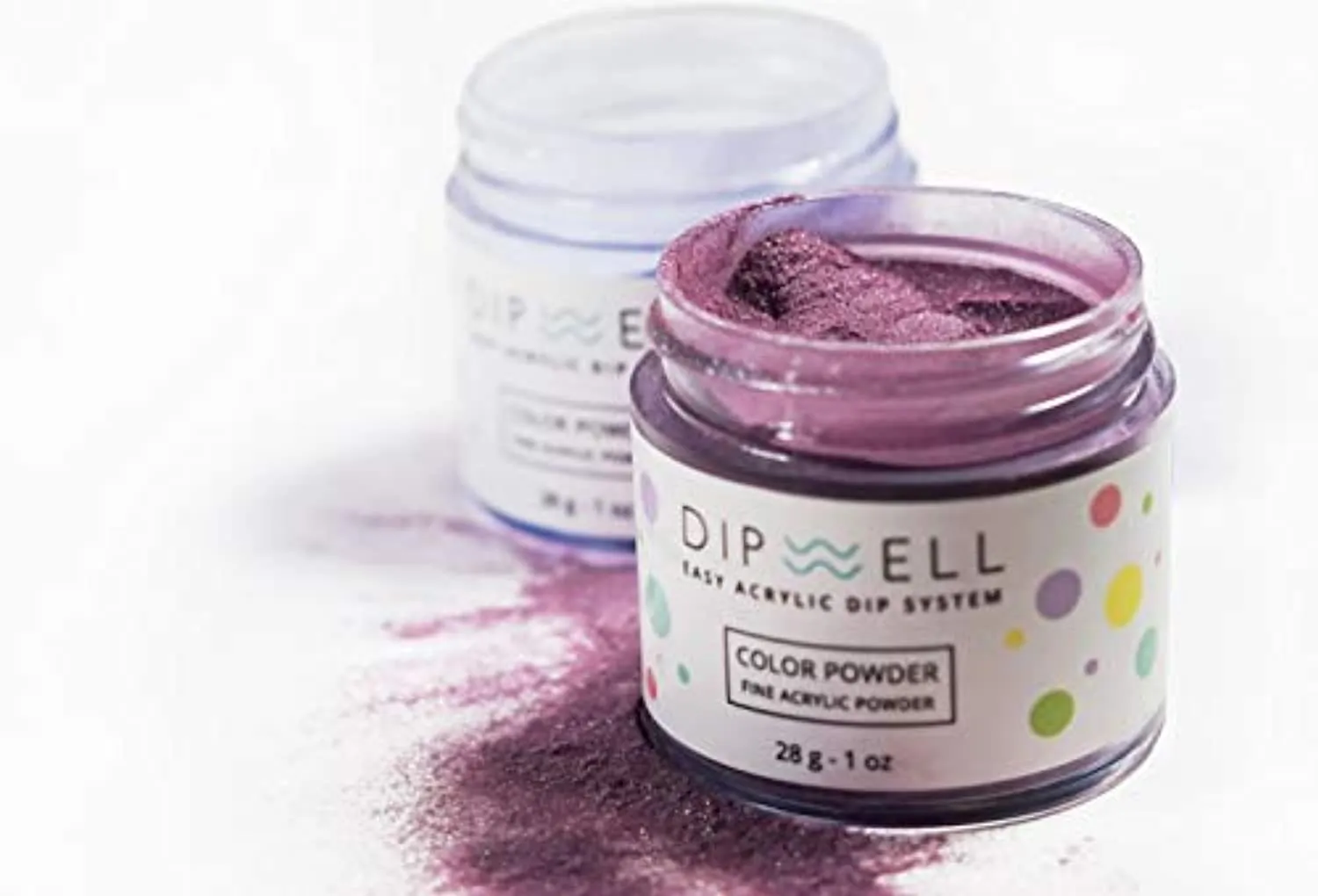 Nail DIP Powder, Glitter Color Collection, Dipping Acrylic For Any Kit or System by DipWell (GL - 16)