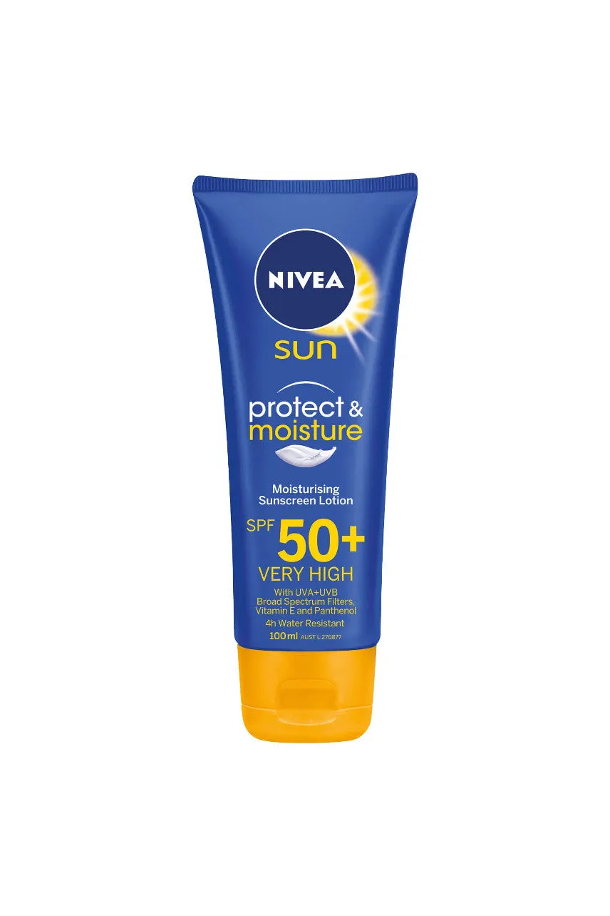 NIVEA Sun Protect & Moisturising Lotion SPF50  100ml