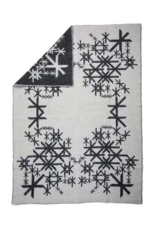 Nordic Strength Wool Blanket - Dark Grey