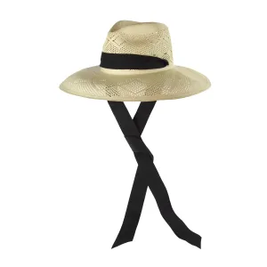 Open Weave Hat with Adjustable Band
