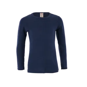 Organic Wool & Silk Long Sleeve T-shirt: Kids