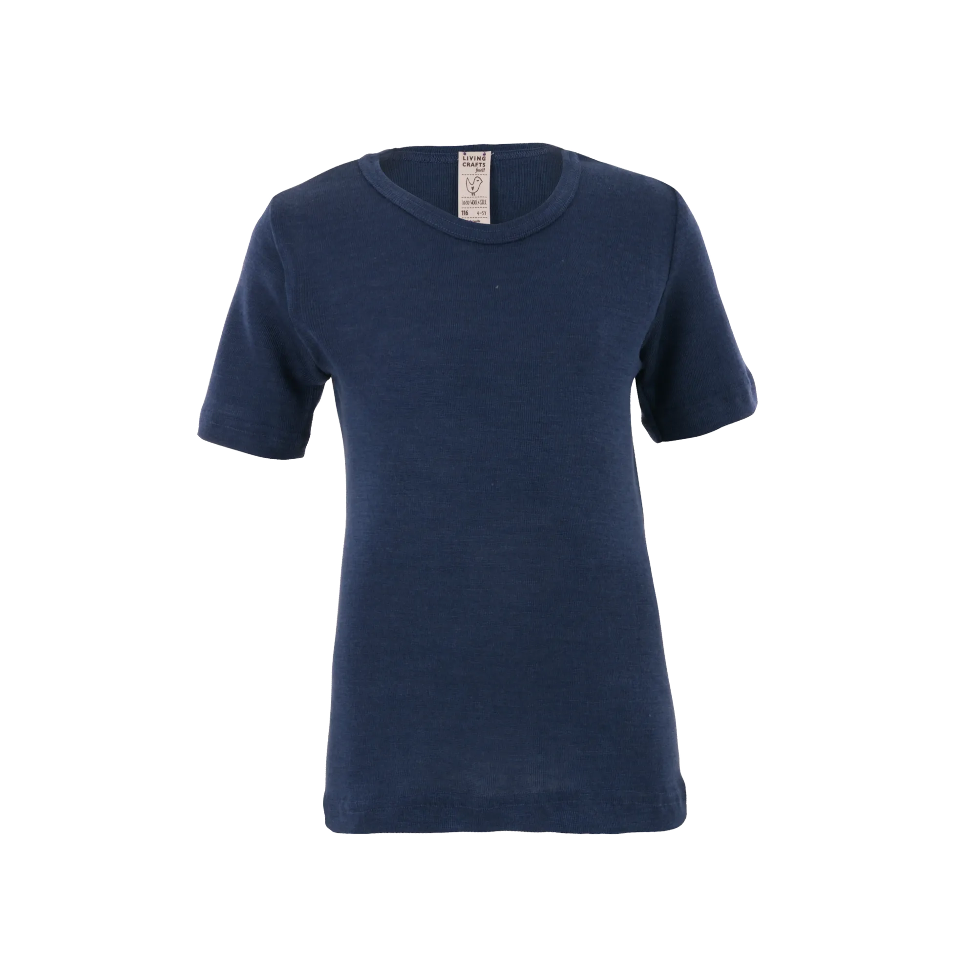 Organic Wool & Silk T-shirt: Kids