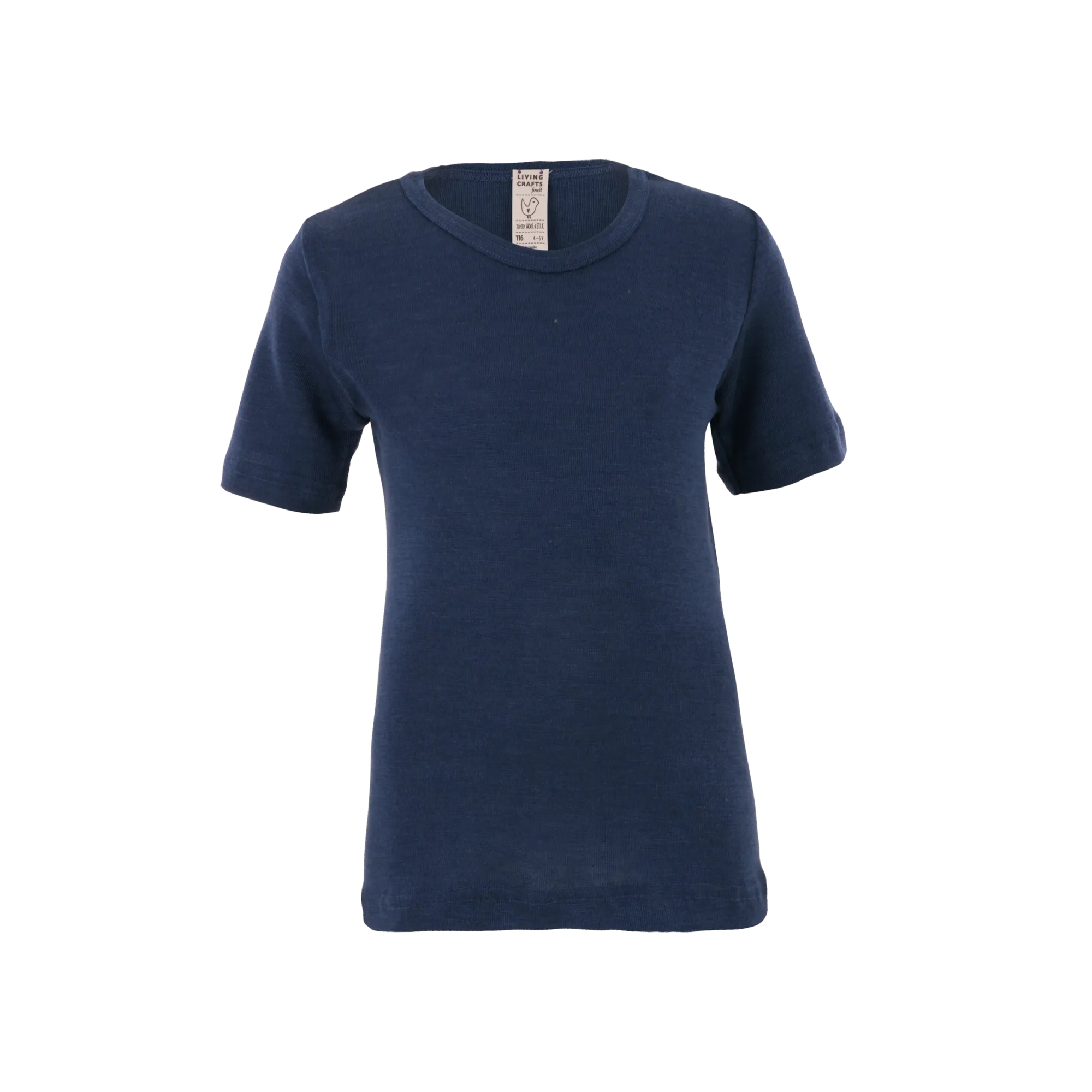 Organic Wool & Silk T-shirt: Kids