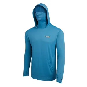 Pelagic Defcon Starboard Hooded Fishing Shirt - Ocean