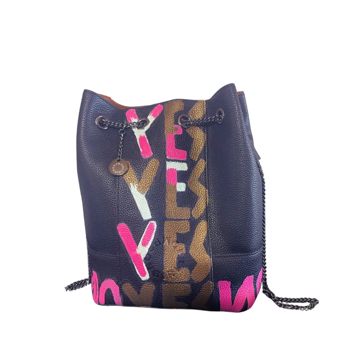 PINK/ BRONZE- Black Tru Bucket