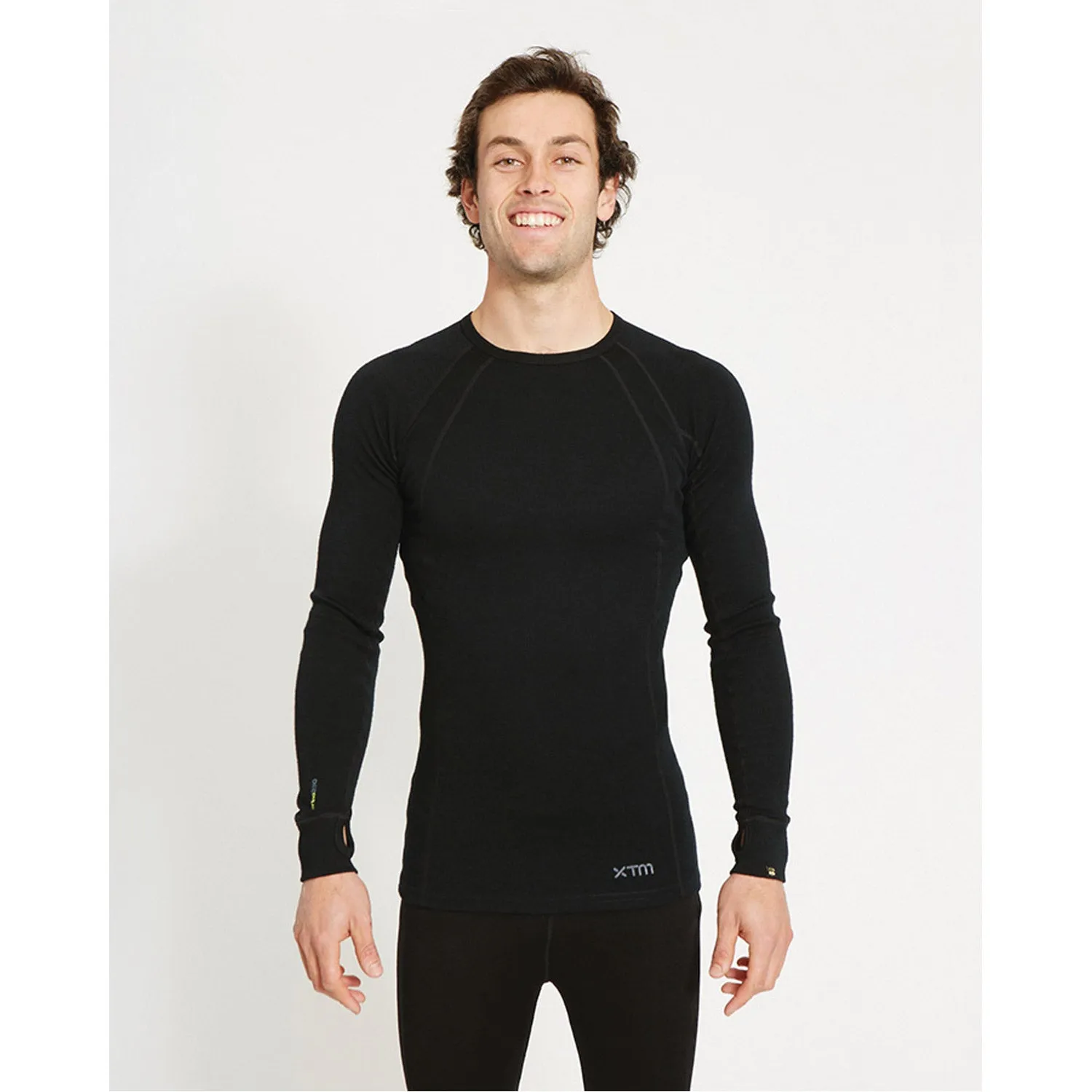 Plus Size Merino 230 Wool Unisex Long Sleeve Thermal Top