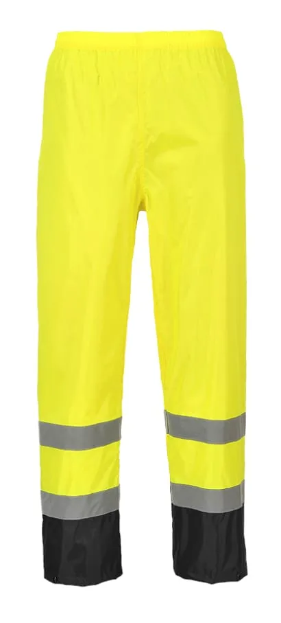 Portwest Hi Vis Classic Waterproof Contrast Over Trouser - H444
