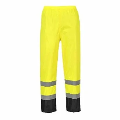 Portwest Hi Vis Classic Waterproof Contrast Over Trouser - H444