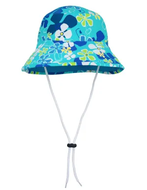 Reversible Bucket Sun Hat - Ocean