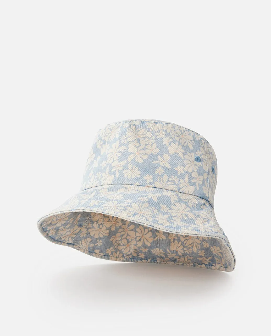 RIP CURL MIXED UPF BUCKET HAT - MID BLUE