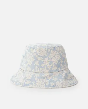 RIP CURL MIXED UPF BUCKET HAT - MID BLUE